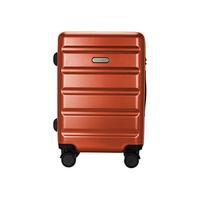 威豹 WINPARD行李箱PC箱男女拉杆箱防刮耐磨20英寸登机箱万向轮密码箱 珊瑚橙 20英寸登机箱