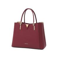 尔羊奴（ERYONOU）真皮女包包中年结婚包送婆婆款斜挎中老年大气款 酒红色