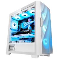 Antec 安钛克 PARAMETER DF700 FLUX 风行者 RGB ATX机箱 半侧透 白色