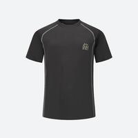 迪卡侬(DECATHLON) MH900 男童女童青少年徒步美利奴T恤耐磨透气 【美利奴羊毛T恤】炭灰色 1