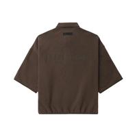 IT ESSENTIALS男装廓形九分袖polo衫随性酷感宽松上衣402OLO