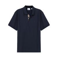 中古全新未使用 巴宝莉 男款专属标识图案棉质短袖POLO衫