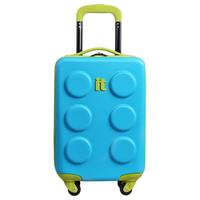 itluggage儿童行李箱16寸小型登机拉杆箱卡通积木旅行箱万向轮