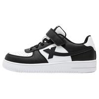 XTEP特步童鞋儿童熊猫鞋男童板鞋低帮运动鞋黑白鞋子大童休闲鞋小白鞋