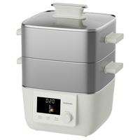 东芝 0塑0涂层 电蒸锅  白色