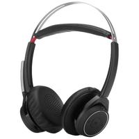 博诣Plantronics 缤特力 POLY B825 耳罩式头戴式降噪蓝牙耳机 黑色Focus UC（带底座）