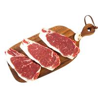 玺宴 鲜京采澳洲谷饲100天+原切牛排1.2kg（西冷4片眼肉2片）谷饲牛肉
