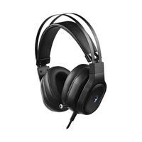 ThundeRobot 雷神 沙漠之盾H51 耳罩式头戴式降噪有线耳机 黑色 USB口