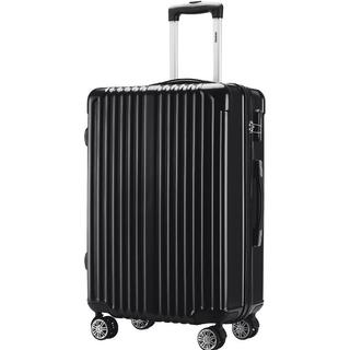 爱登堡 双杆万向轮拉杆箱旅行箱登机箱 DX965001-20B 商务黑 20英寸