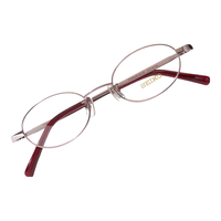 精工(SEIKO)眼镜框全框女士椭圆形钛合金眼镜架H03085 038 万新防蓝光1.67 038-粉紫色