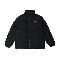 完型冬季棉服男女士wearx极地保暖蓄温不脏款立领外套面包服 黑色 M