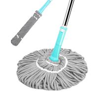 JustBest 洁比世 拧水拖把 免手洗不绣钢拖布必卡锁墩布加强杆地拖