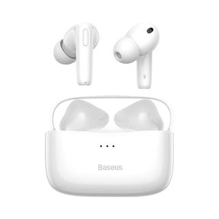 BASEUS 倍思 S2 入耳式真无线动圈主动降噪蓝牙耳机 白色