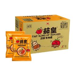 统一 茄皇方便面番茄牛肉面126*18袋网红泡面酸甜鲜美速食宿舍