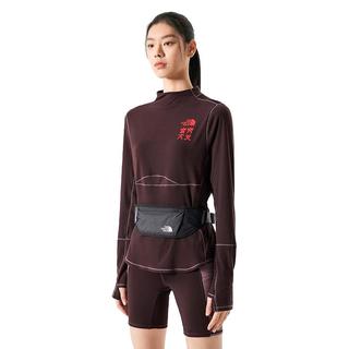  THE NORTH FACE/北面 吸湿透气 女士长袖T恤  XS S M L XL XXL I0I/豆沙色