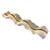 寻灯阁创意个性飘带餐厅吊灯现代轻奢吧台茶室设计师波浪形亚克力灯 星空款【1.5米】-LED 三色光