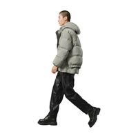 UR 冬季男装时尚休闲简约立领宽松连帽羽绒服UMF130008