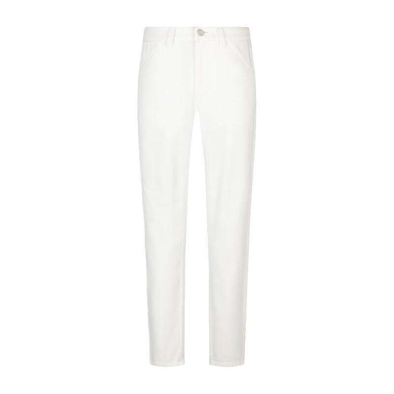 汉麻世家（HANP）HANP 汉麻工装直筒长裤（晨霜白）AXXK314010BQA 晨霜白 165/78A