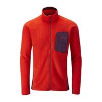 睿坡 Rab男式Alpha Flash保暖抓绒卫衣户外运动防风轻质舒适273g QIO-22 军绿色/ARM S