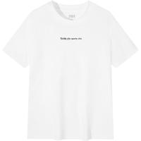 森马 Semir短袖T恤女字母基础上衣女士简约百搭夏季吸湿速干套头衫休闲