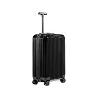 Rimowa日默瓦男女同款轻便行李箱亮黑色小号聚碳酸酯