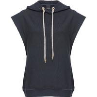 【季末精选】PINKO 2024春夏抽绳连帽坎袖卫衣背心103112A1P6