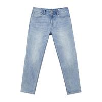 杰克·琼斯(JACK&JONES)衣服男装903直筒牛仔裤男夏季高弹力男裤浅色裤子男潮流百搭 E39中牛仔蓝 175/82A/MRW