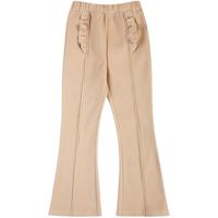 【清仓】LittleNaive女童长裤秋冬儿童休闲裤加厚中大童喇叭裤