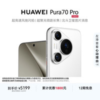 华为 HUAWEI Pura 70 Pro 手机 12GB+512GB 雪域白