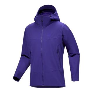 始祖鸟（ARC'TERYX）Gamma LT/Hoody 男子户外连帽软壳衣 轻量夹克防风衣外套春秋男 Gamma LT-Black 黑色-17307 M(70-85kg)