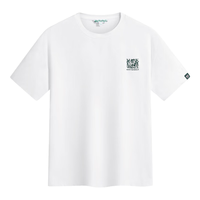 马克华菲【虎头刺绣】短袖T恤男夏季透气百搭宽松男装上衣 本白 M M 【宽松版，拍小一码】