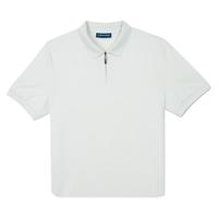 十如仕 P16 桑蚕丝 米色 XL 男士POLO衫