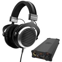  iFi DT990 高阻抗 头戴式耳机套装+解码耳放一体机