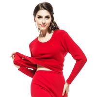 PLAYBOY 花花公子 女士保暖内衣套装 SF-8364 大红 XL