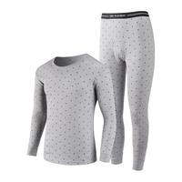 PLAYBOY 花花公子 男士保暖内衣套装 白色 XXL