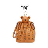 MCM 女士单肩水桶包 MWDAAXL01CO001 棕色