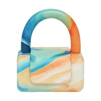 WARMSTUDIO 古良吉吉 i.jiji三色陶陶包早春小众设计师女包古良吉吉 花陶-日出南极