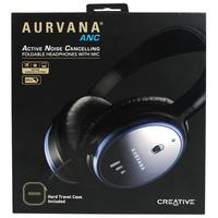 CREATIVE 创新 Aurvana ANC 耳罩式头戴式主动降噪有线耳机 黑色 3.5mm