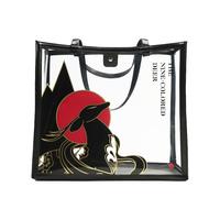 敦煌博物館 九色鹿系列 女士单肩果冻包 黑色