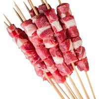 阿牧特 内蒙古招牌羊肉串 五花串肥瘦相间 生鲜羊肉烧烤食材半成品烤串 招牌串20串