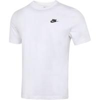 NIKE 耐克 Sportswear Club 男子运动T恤 AR4999-101 白色 M