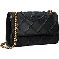 Tory Burch  汤丽柏琦  FLEMING小号链条肩背包 139060 黑色 001