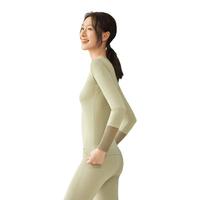 蕉下(beneunder)秋冬女保暖内衣女生肌底打底保暖衣秋衣套装SF05023 木茶青 M