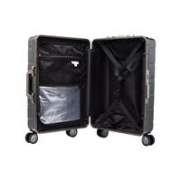 梦特娇(MONTAGUT)梦特娇行李箱女款夏季万向轮耐用登机出差旅行箱男20吋拉杆箱 墨绿色 20寸