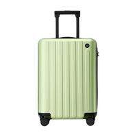 NINETYGO 90分 行李箱20英寸PC箱壳拉杆箱男女大容量旅行箱万向轮轻音登机箱浅绿