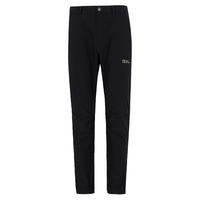 JackWolfskin狼爪长裤男裤 季户外出行运动裤防风舒适弹力软壳裤子 5520313-6000 46