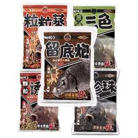 霸王戟秒粘豆原塘颗粒黑坑留底炮麻团颗粒鲫鱼鲤鱼草回锅鱼饵窝料