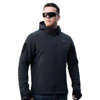 SANFO PLUS 考杜拉软壳衣 防风保暖 黑色 XXL