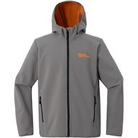 Jack Wolfskin狼爪软壳夹克男秋冬户外骑行登山耐磨上衣运动防风外套5032071 5032071-6185/烟灰色 L 180/100A