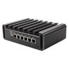 康耐信7505/I3-1125G4/I5-1155G7/I7-1195G7软路由器整机6网卡I226全新2.5G迷你静音工控整机支持爱快ESXI等